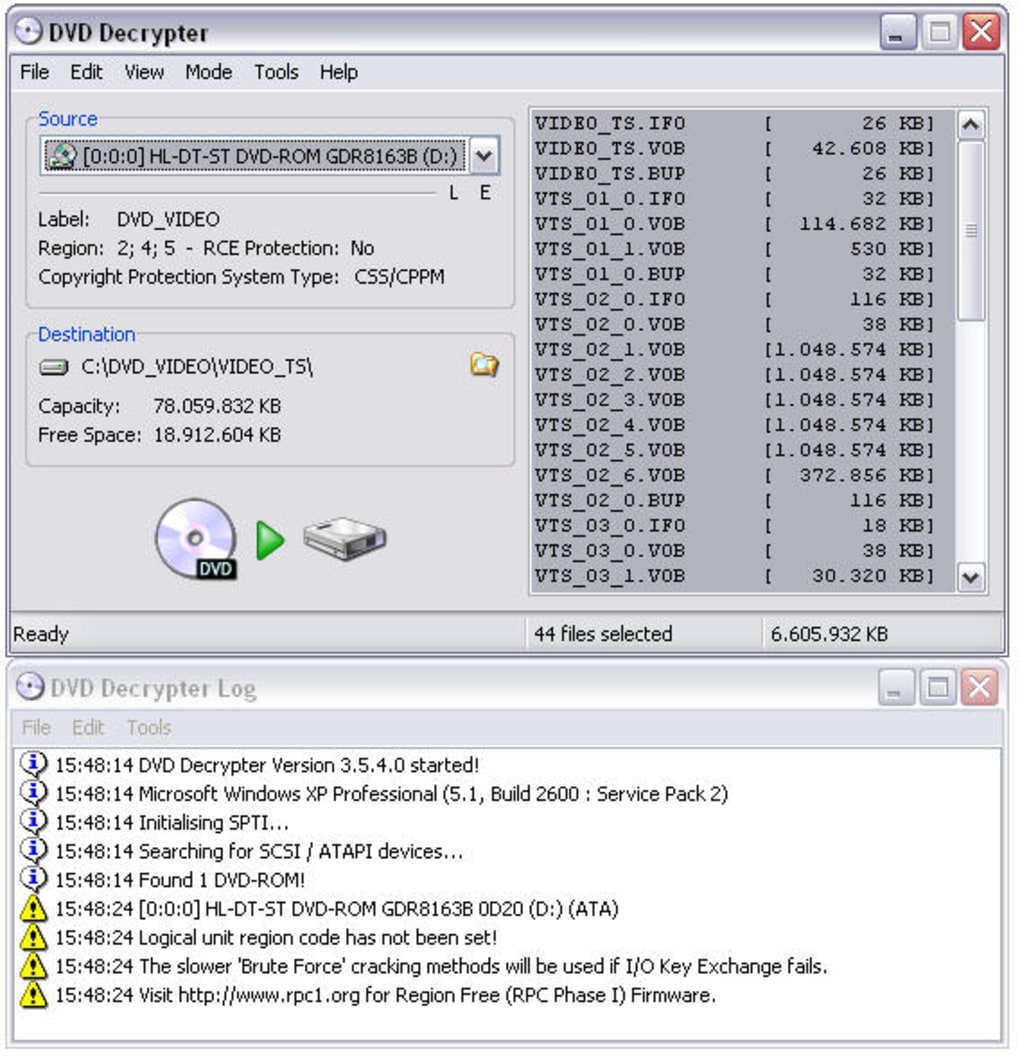dvd decrypter 3.5.4.0 fr