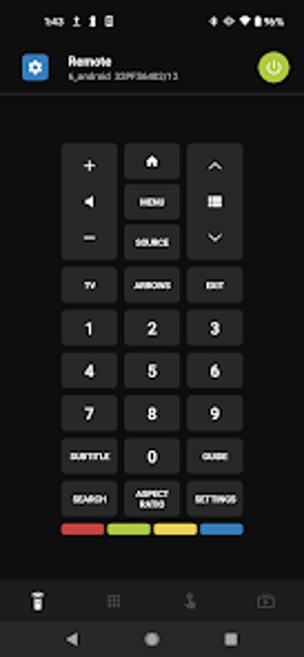 Remote for android tv. Android remote.