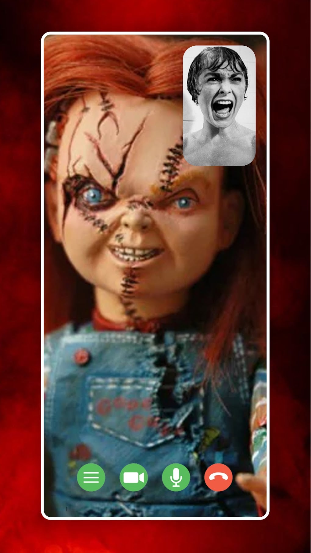 Chucky Call momo - Fake video call with scary doll لنظام Android - تنزيل