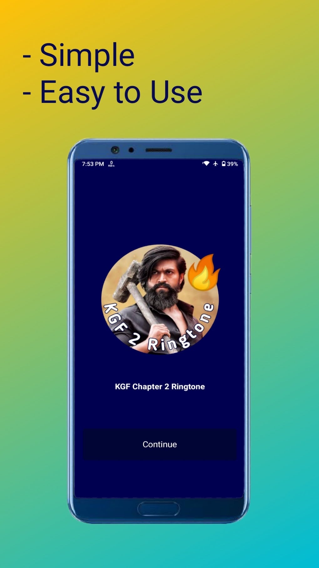 KGF Chapter 2 Movie Ringtone для Android — Скачать