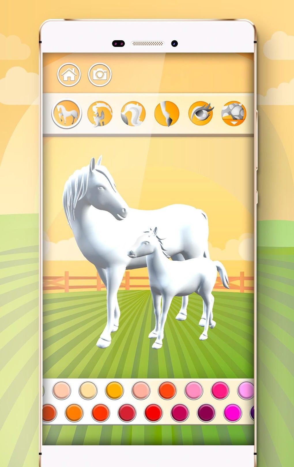 Horse Coloring Book 3D para Android - Descargar