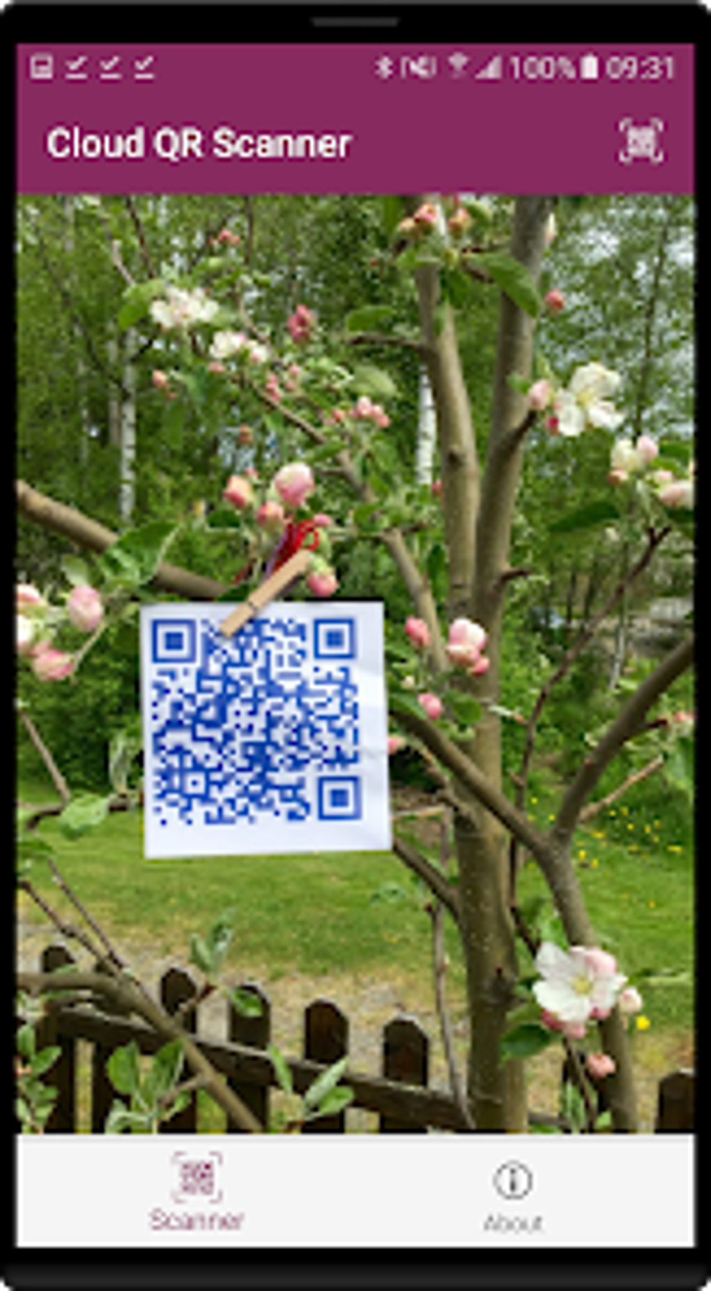 Cloud QR Scanner para Android Descargar