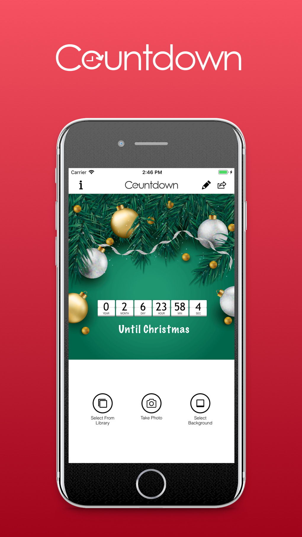 Christmas New Year Countdown para iPhone Download