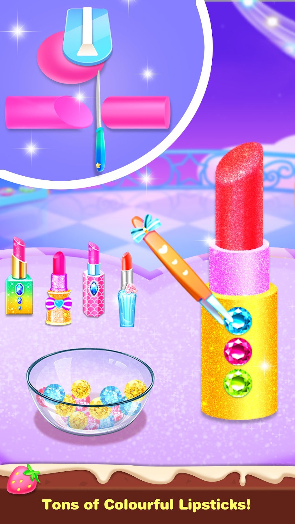 DIY Makeup Kit Comfy Cakes - Fun Games for Girls for Android - Download