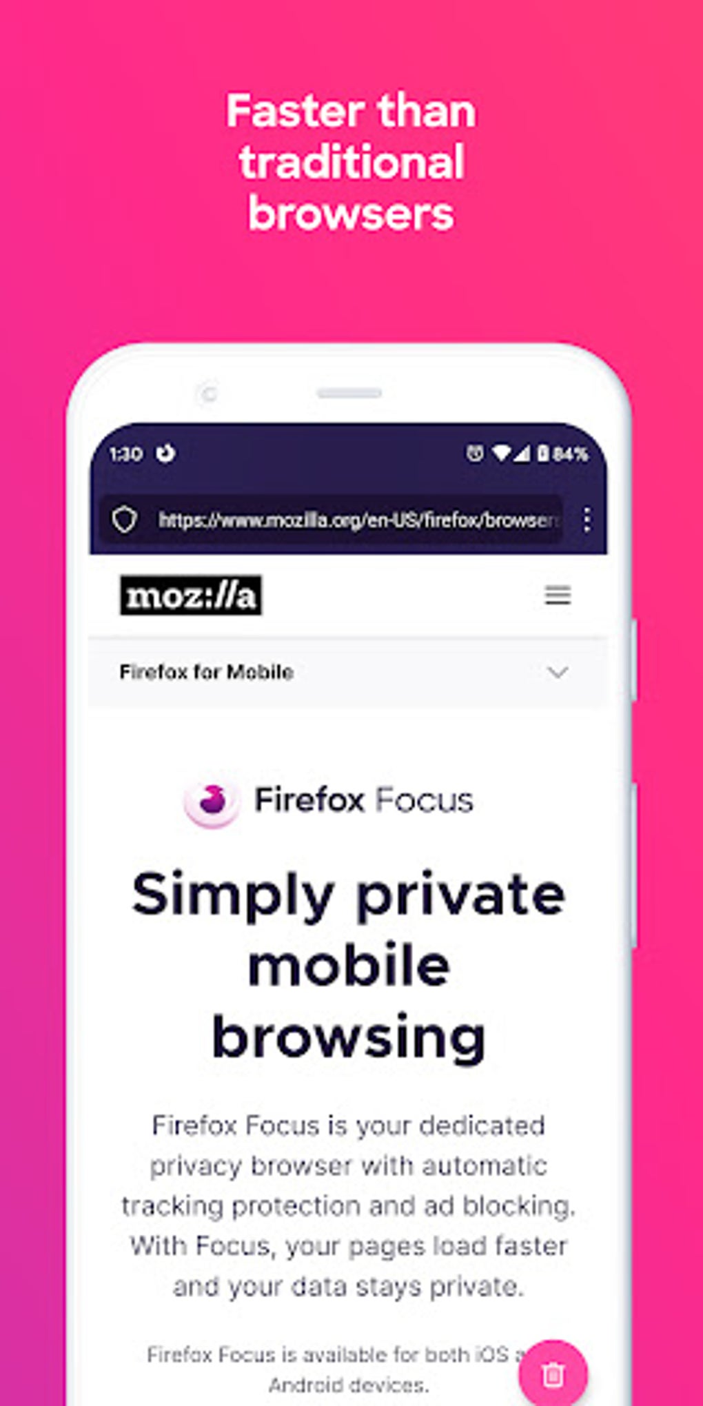 Firefox Focus: The privacy browser APK for Android - Download