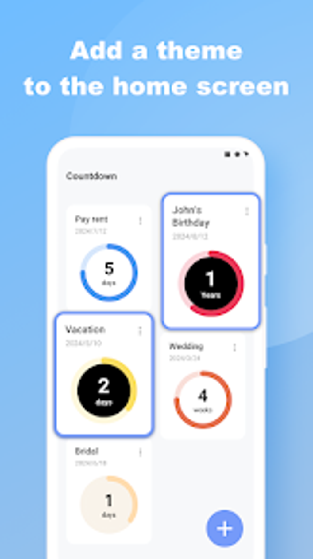 Countdown widget planner for android download