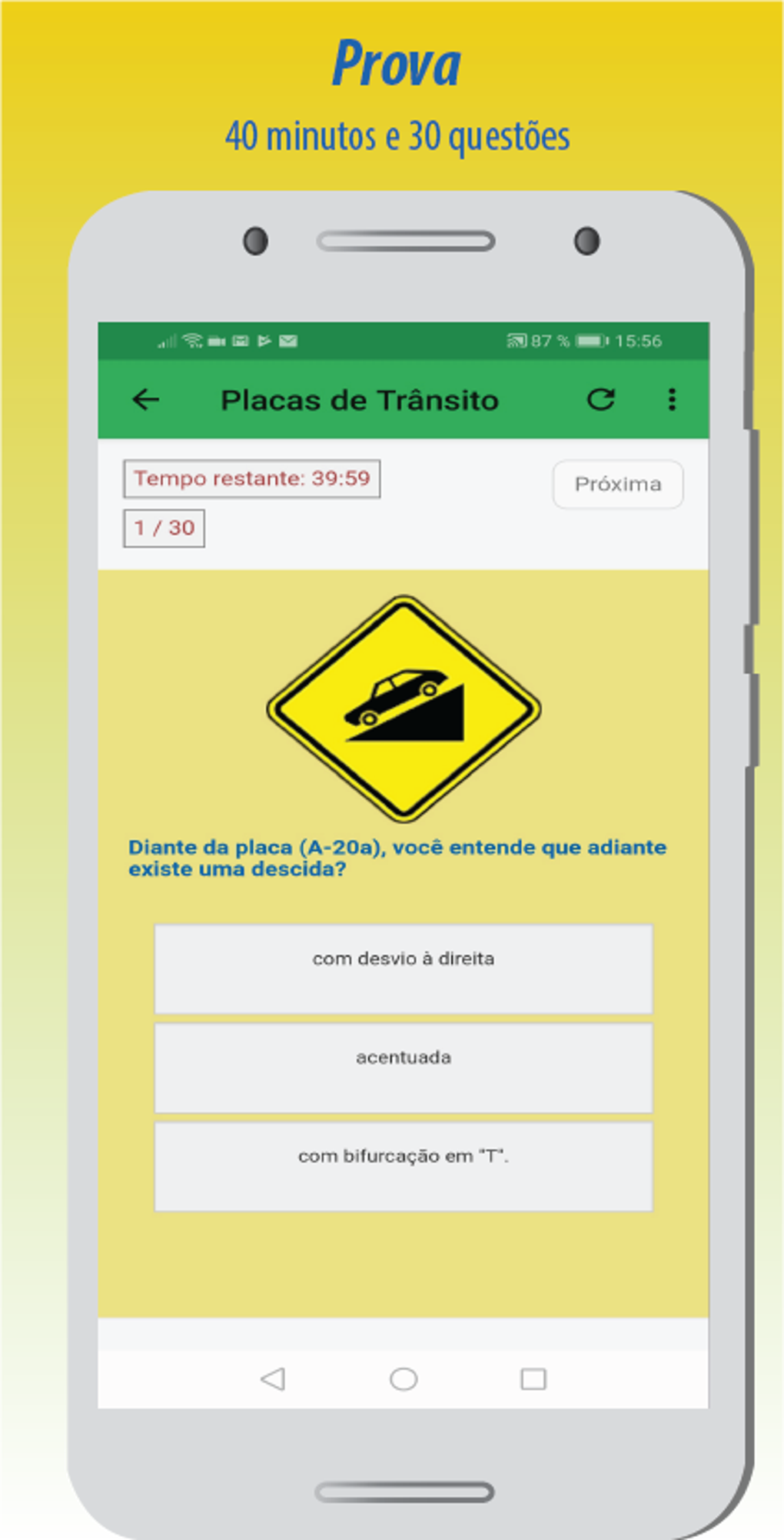 CNH Prova Simulado Detran Para Android Download