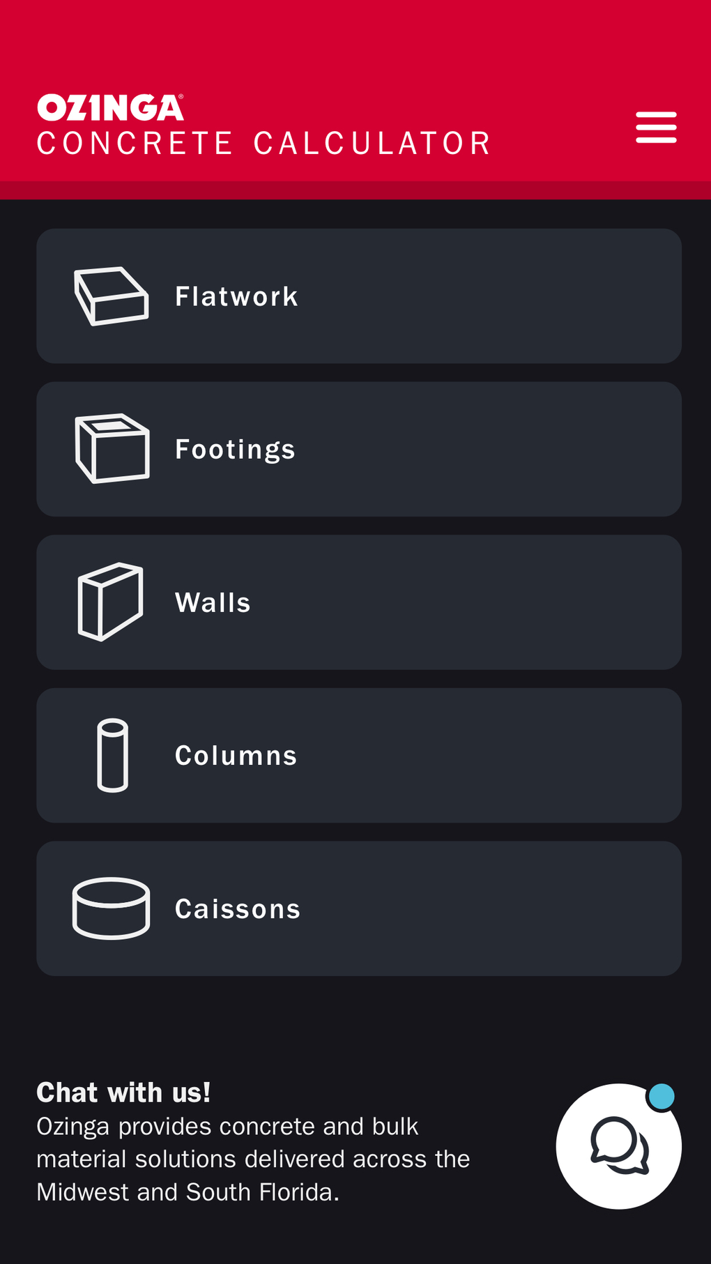 Ozinga Concrete Calculator For IPhone Download Ozinga concrete calculator for iphone download