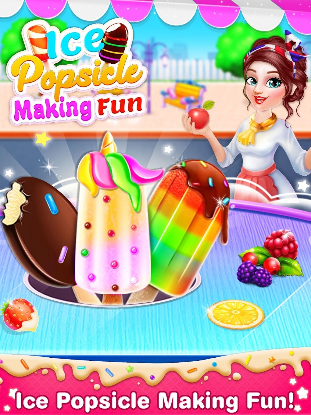 Unicorn Ice cream Pop game для Android — Скачать