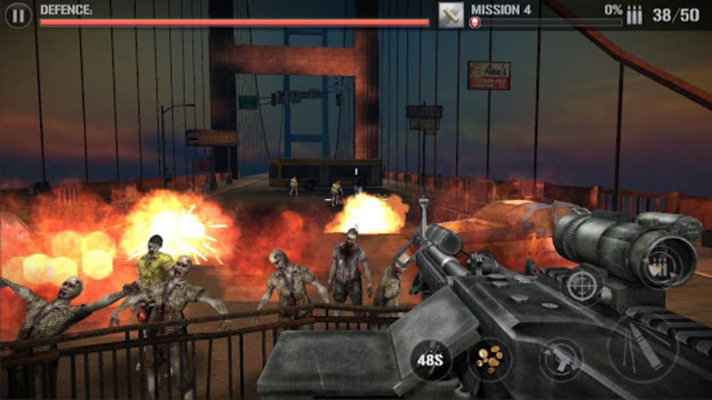 Zombie Defense Shooting: FPS Kill Shot hunting War para Android - Baixe o  APK na Uptodown