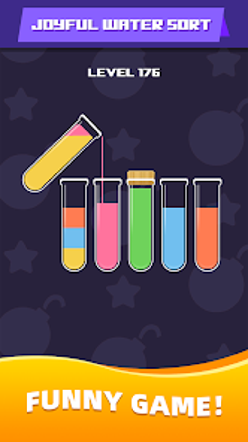 Joyful Water Sorting для Android — Скачать