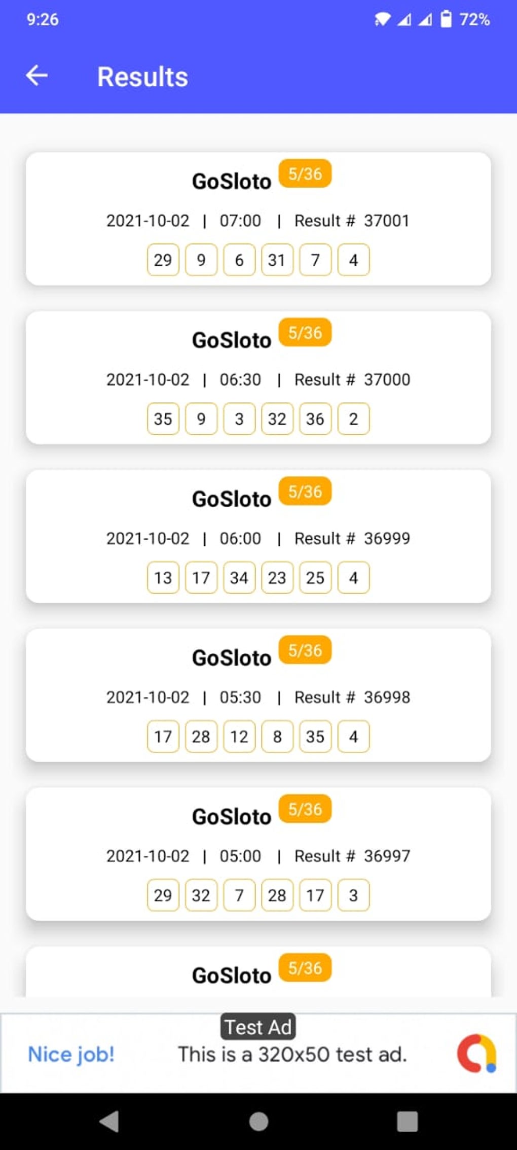Gosloto App For Android Download Gosloto App For Android Download