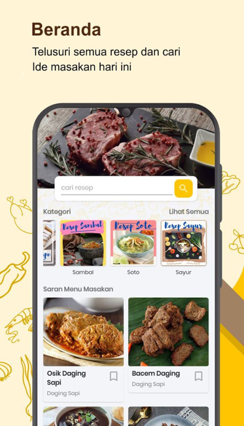 Resep Masakan Sehari Hari Offline APK For Android - Download