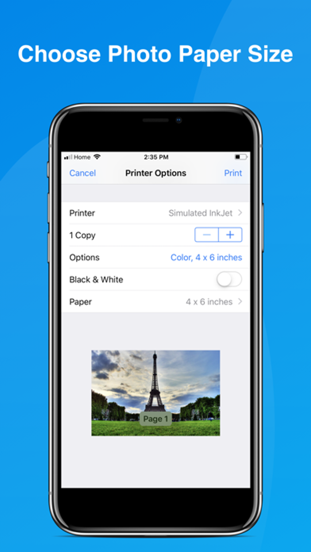 iPrint Printer for AirPrint для iPhone — Скачать