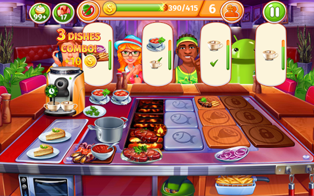 Kitchen Craze Jogos Cozinhar versão móvel andróide iOS apk baixar