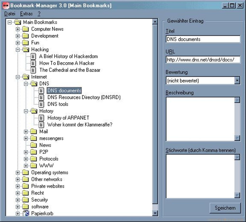 Bookmark Manager Descargar