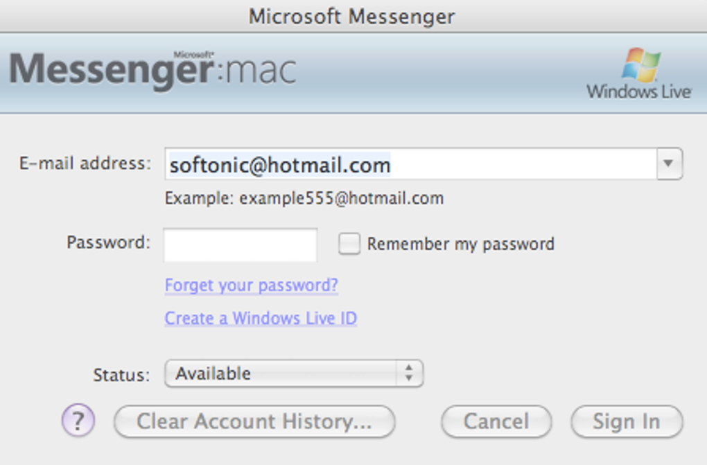 download microsoft messenger for mac