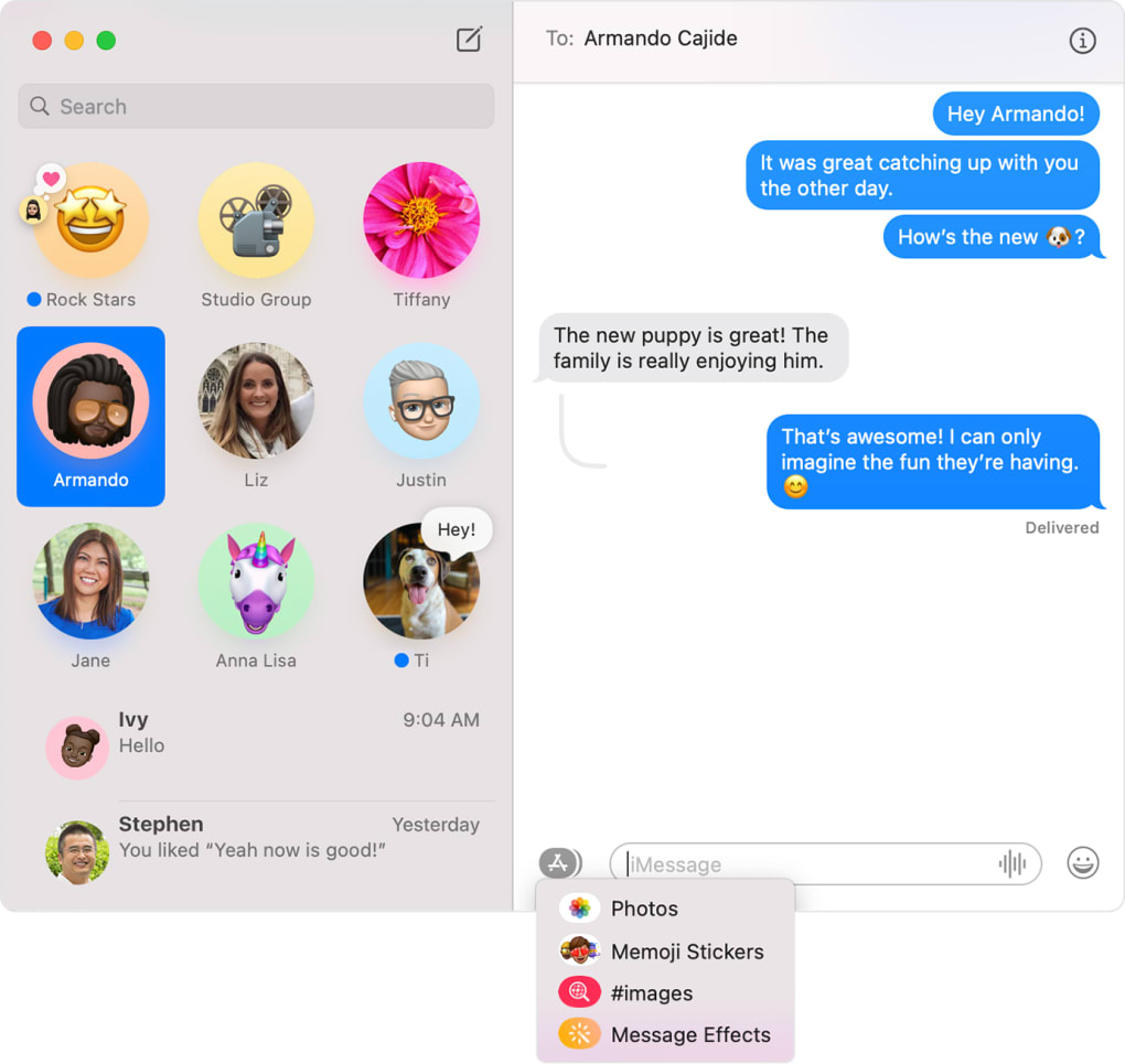 messaging for mac