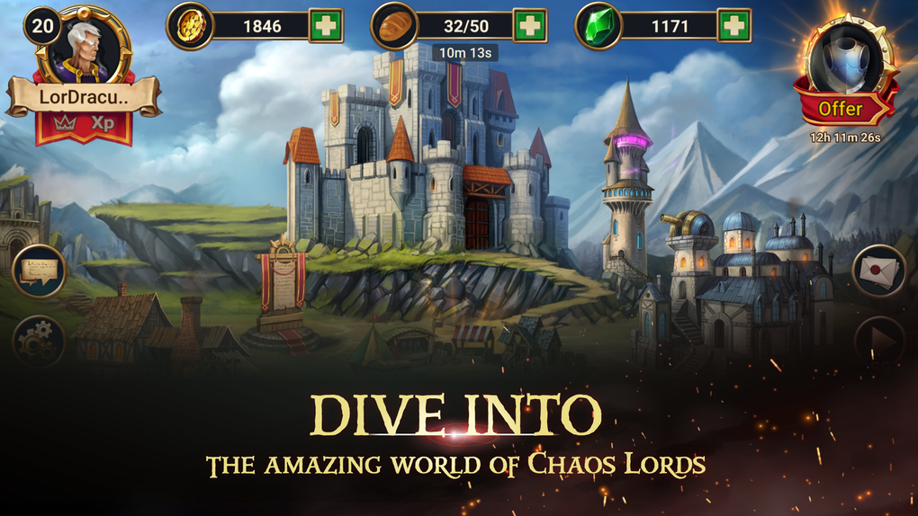 Chaos Lords War Strategy Game for iPhone Download