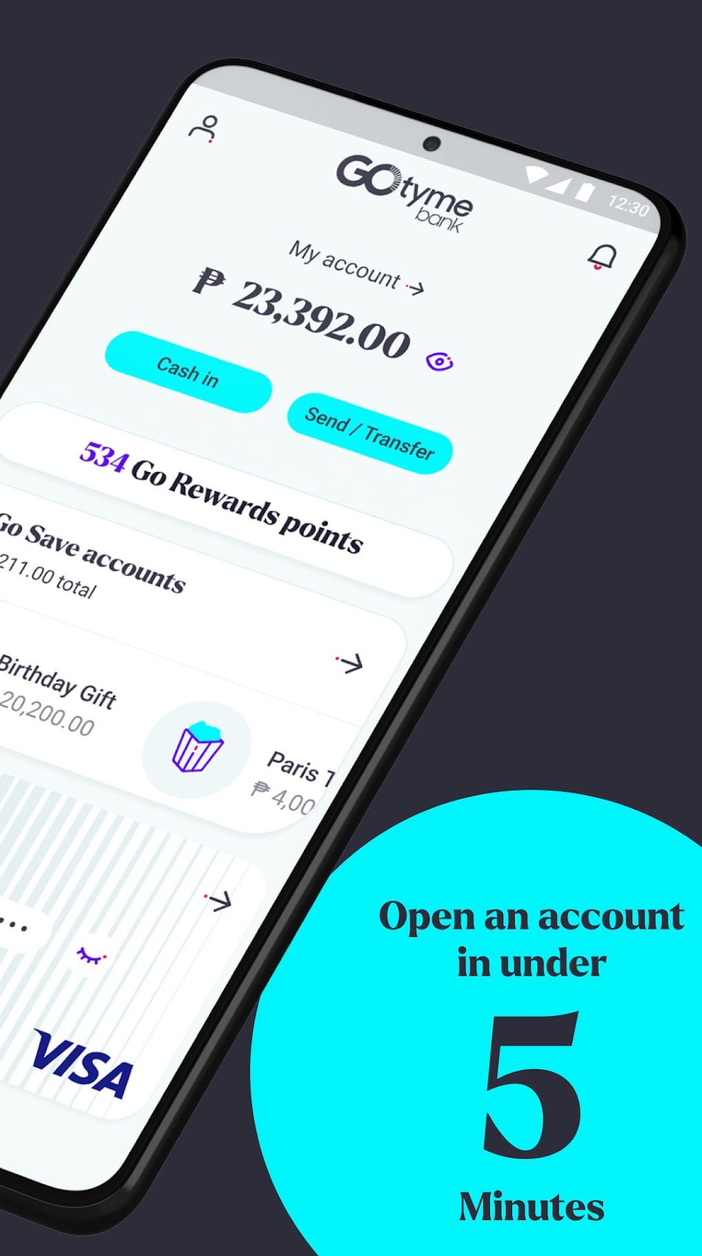 Android GoTyme Bank Android GoTyme Bank