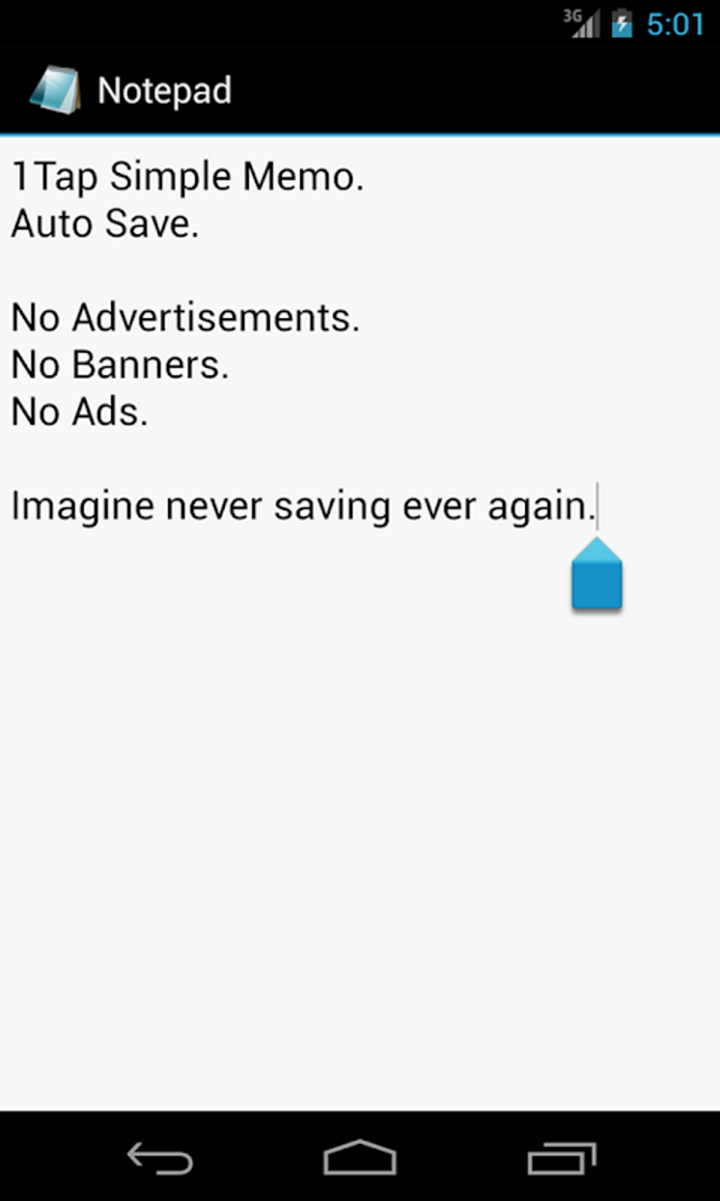 Android I in Notepad For Android APK ndir