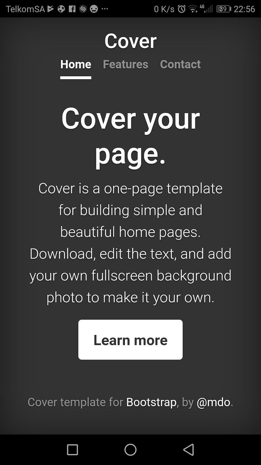 Bootstrap 4 APK For Android Download