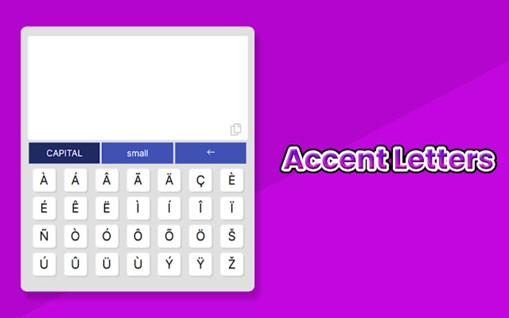 Accent Letters for Google Chrome - Extension Download