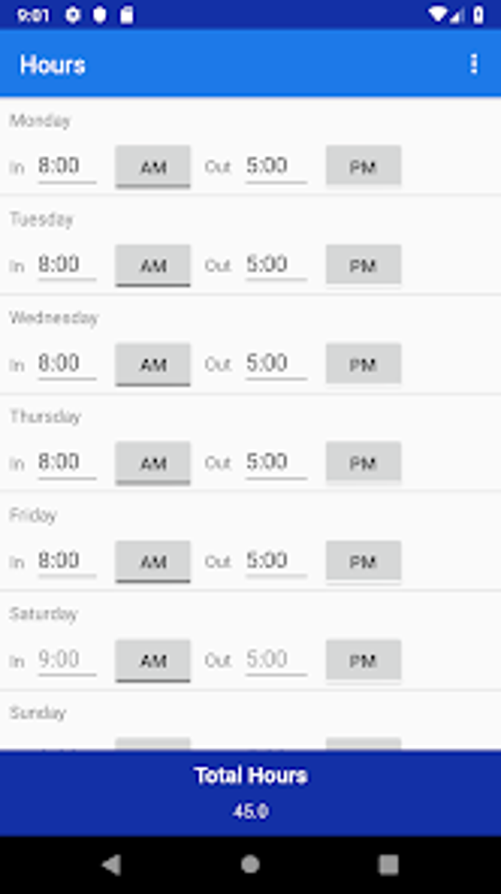 Hours hours calculator for android download