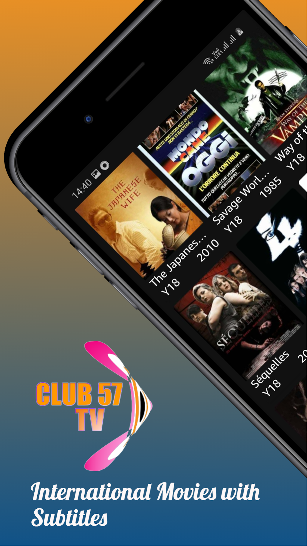 Club57 TV - International Movies And Serials для Android — Скачать