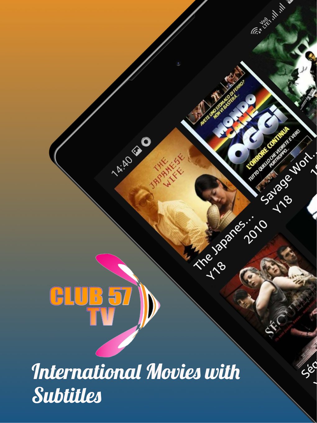 Club57 TV - International Movies And Serials для Android — Скачать