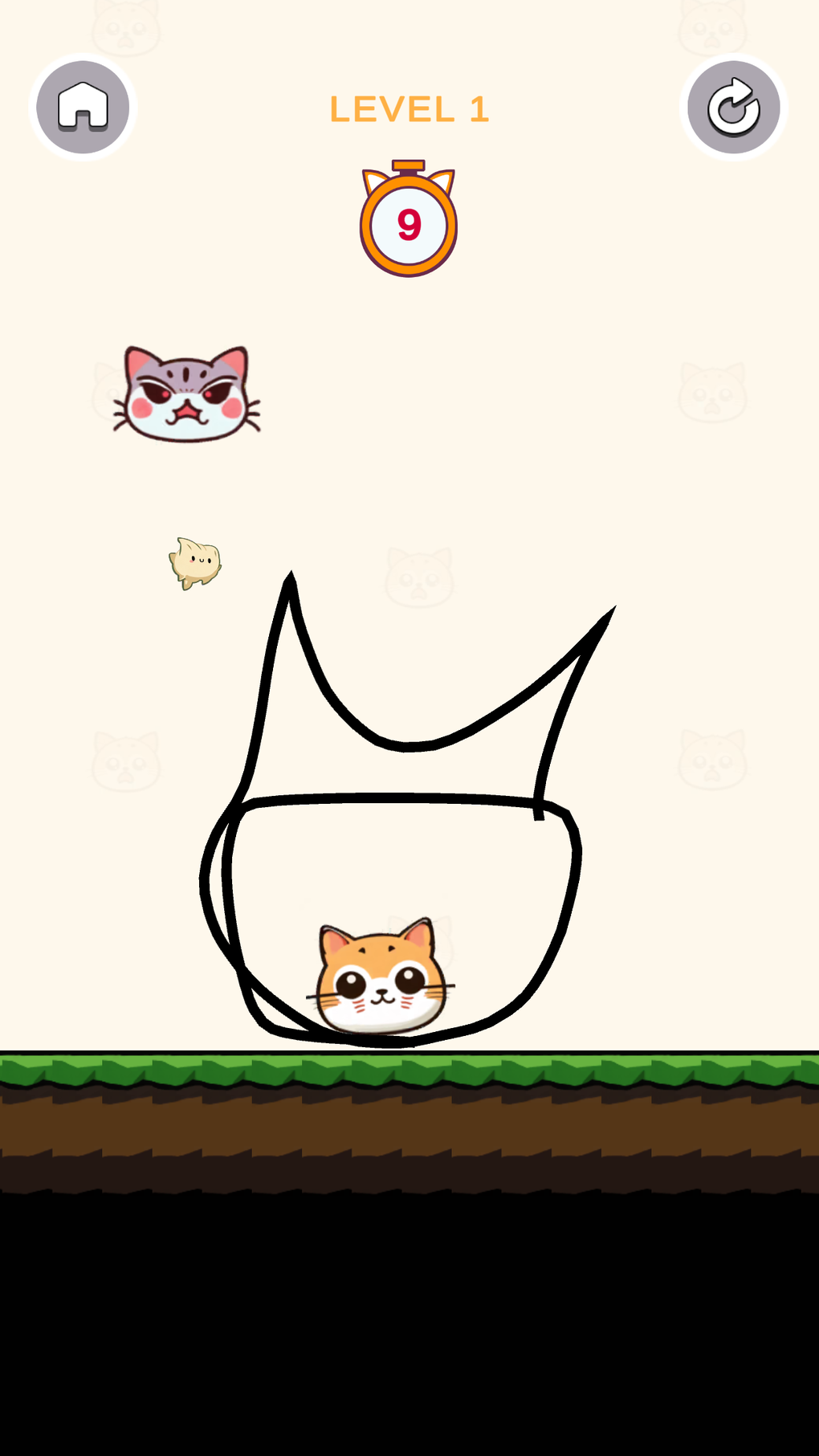 Oh No Cat: Drawing Puzzle Game для iPhone — Скачать