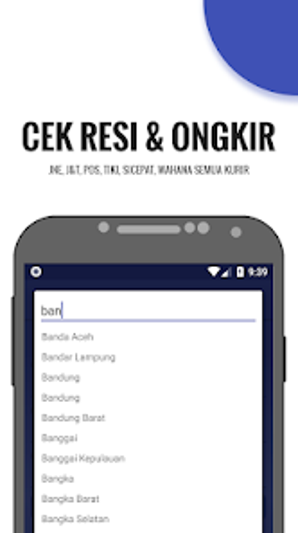 Cek Resi Cek Ongkir JNE POS For Android - Download