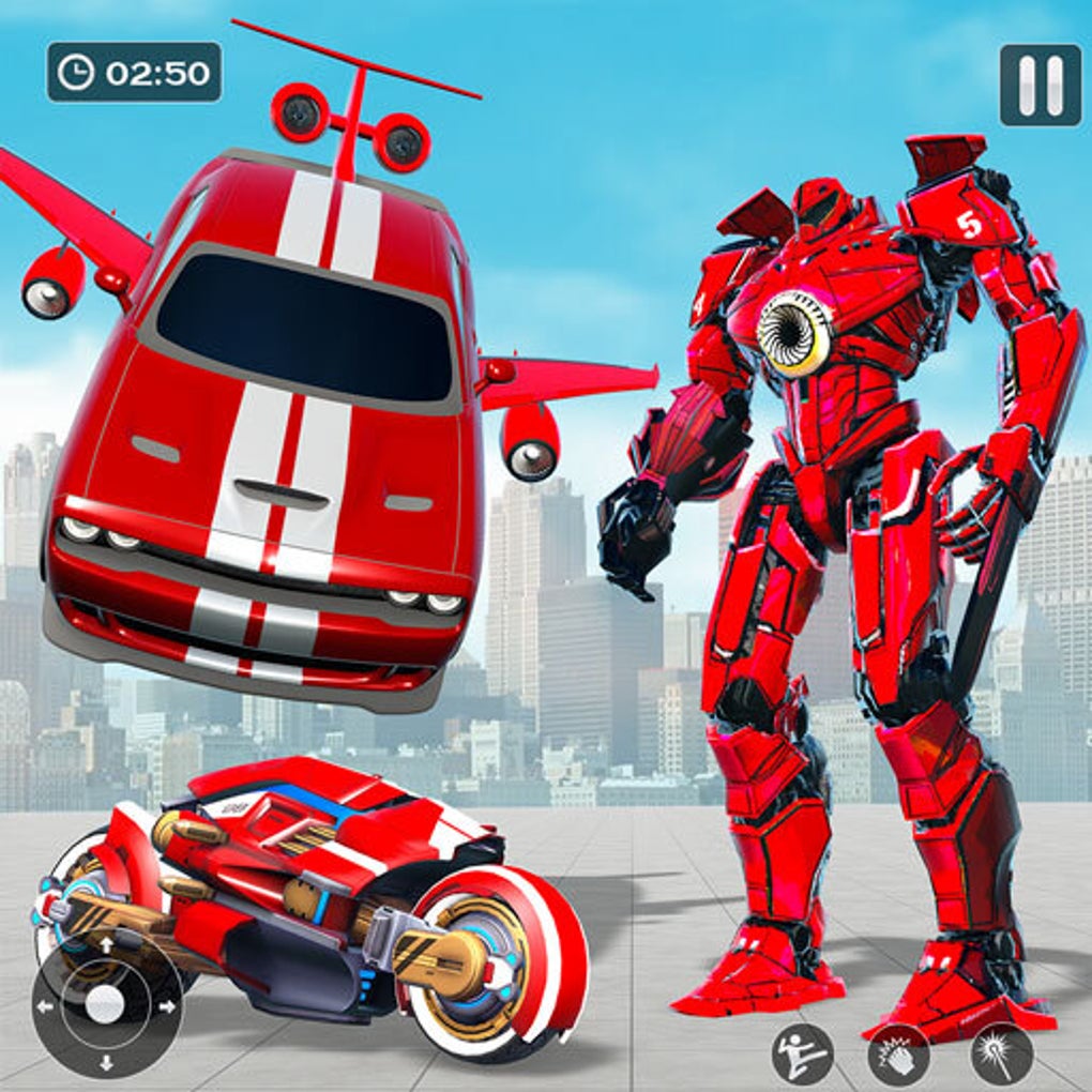 Crazy Car Robot Transform Game для Android — Скачать