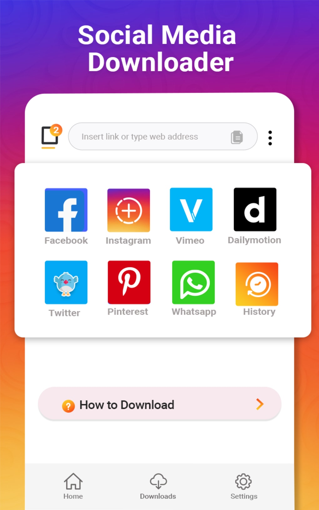 Free  Video Downloader for Android