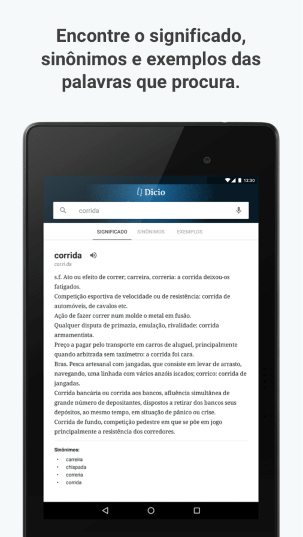 Play - Dicio, Dicionário Online de Português
