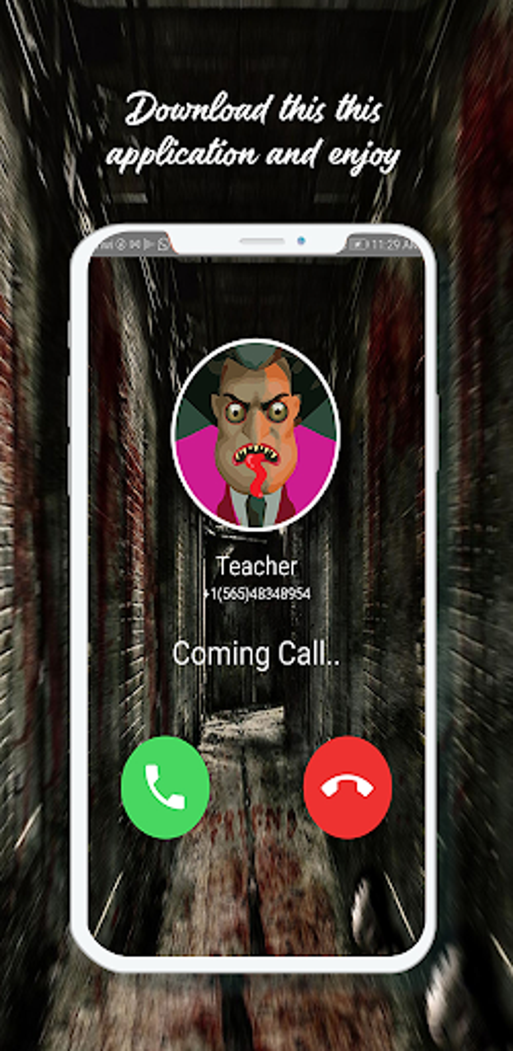 Call From Scary Teacher Prank для Android — Скачать