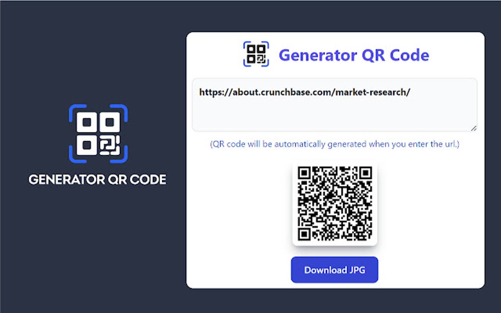 Generator QR Code Google Chrome için - Eklenti İndir