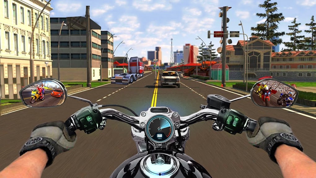 Traffic Bike Racing  Play Now Online for Free 