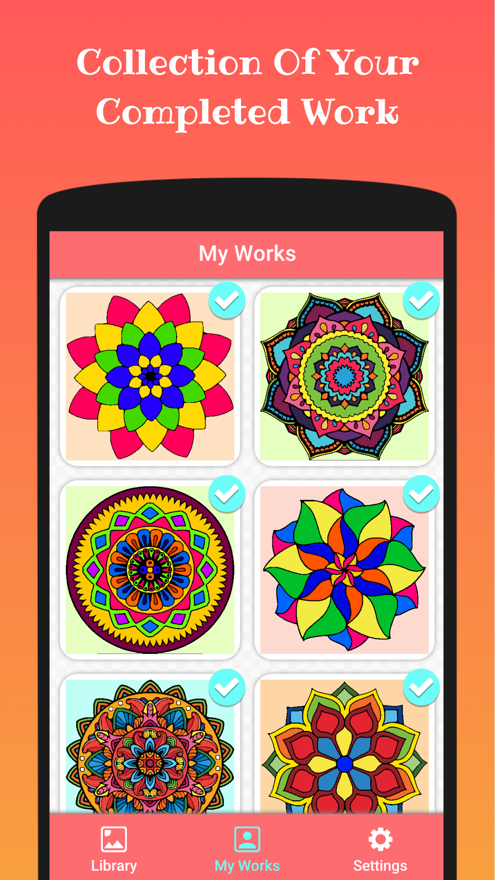 Mandala Coloring Book pour Android Télécharger