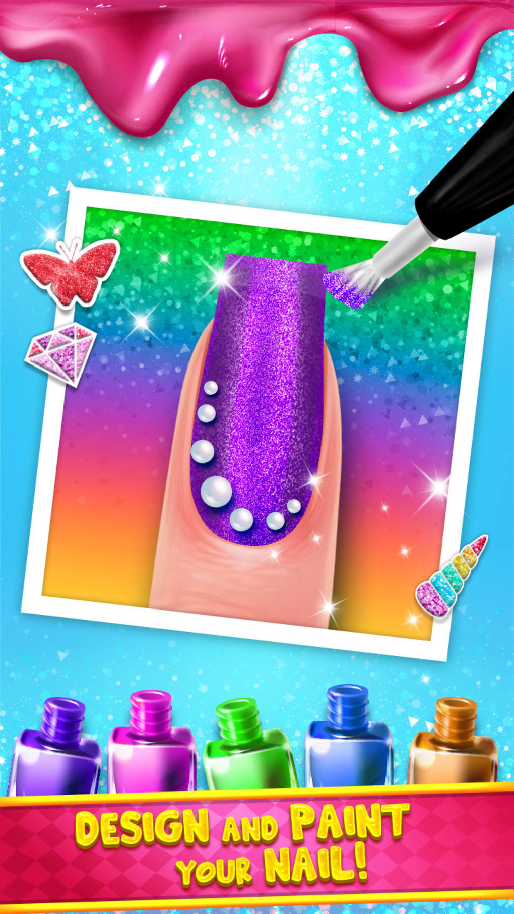 Girls Nail Salon - Kids Games - Kids App Review