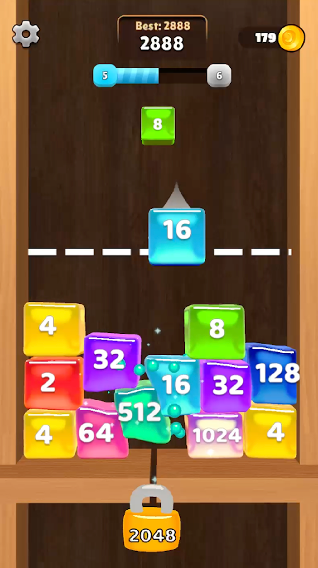 Jelly Cubes 2048: Puzzle Game APK для Android — Скачать