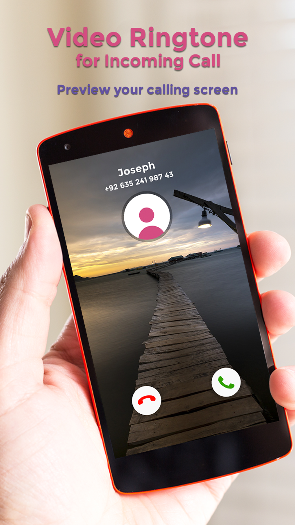 Video Ringtone for Incoming Call для Android — Скачать