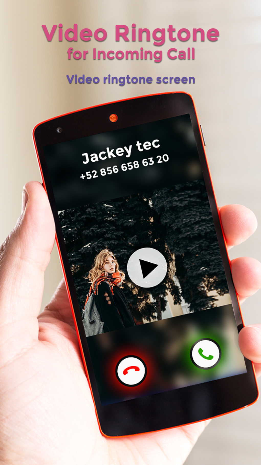 Video Ringtone for Incoming Call для Android — Скачать