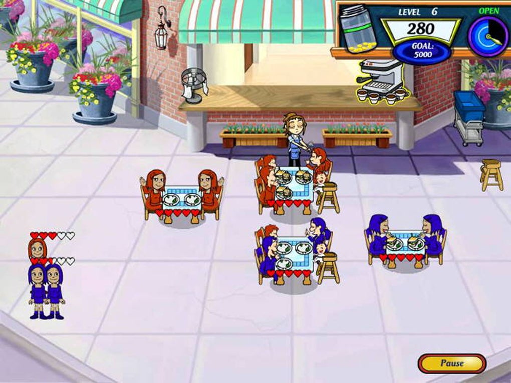 Diner Dash no Tuca Jogos