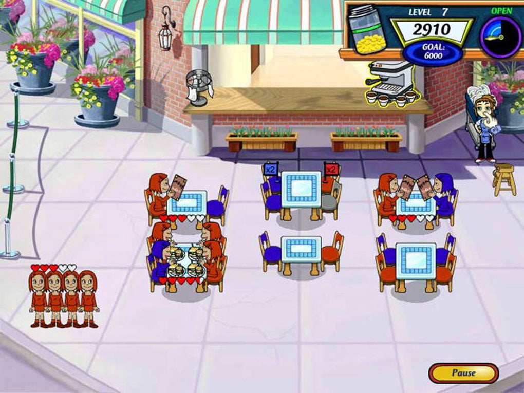 diner dash game keeps closing android