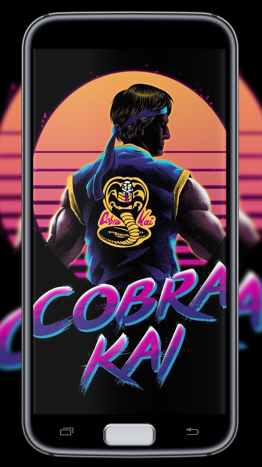 Download Cobra Kai Iphone Xr Shirt Print Background  Wallpaperscom