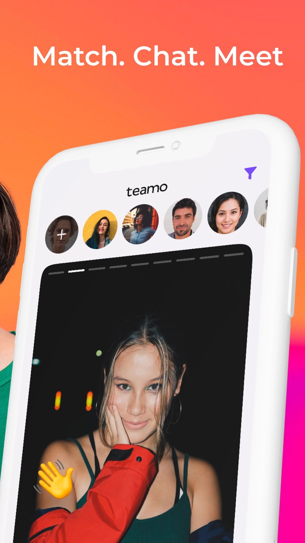 Teamo chat and dating app for iPhone - Download