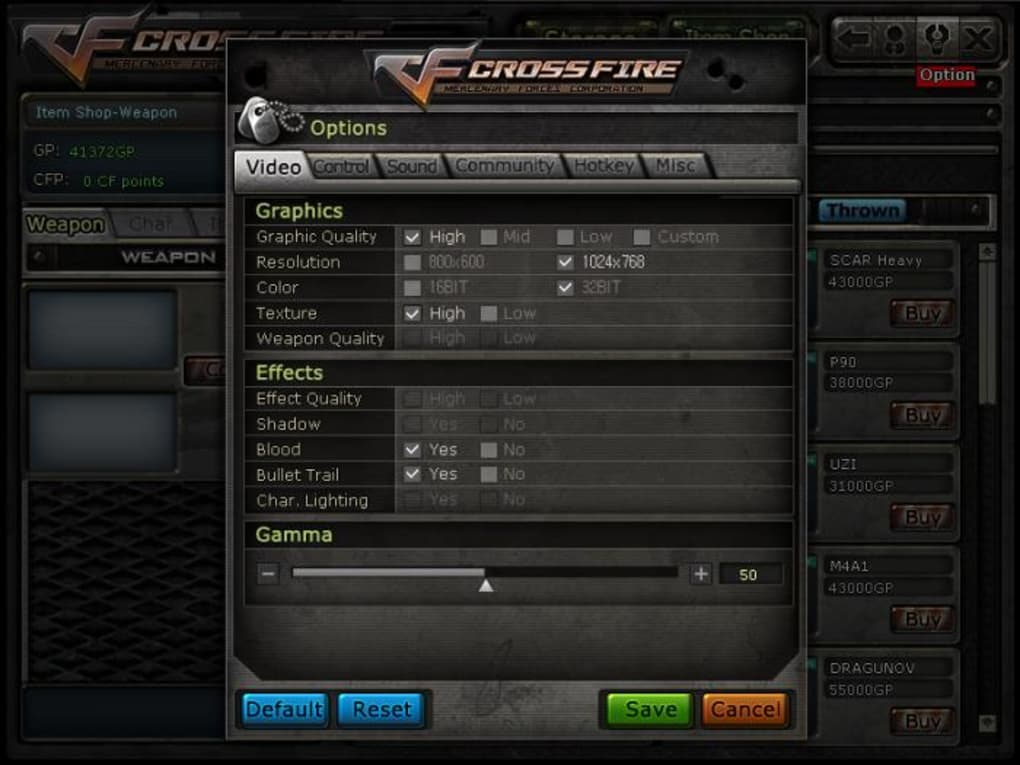CrossFire - Download