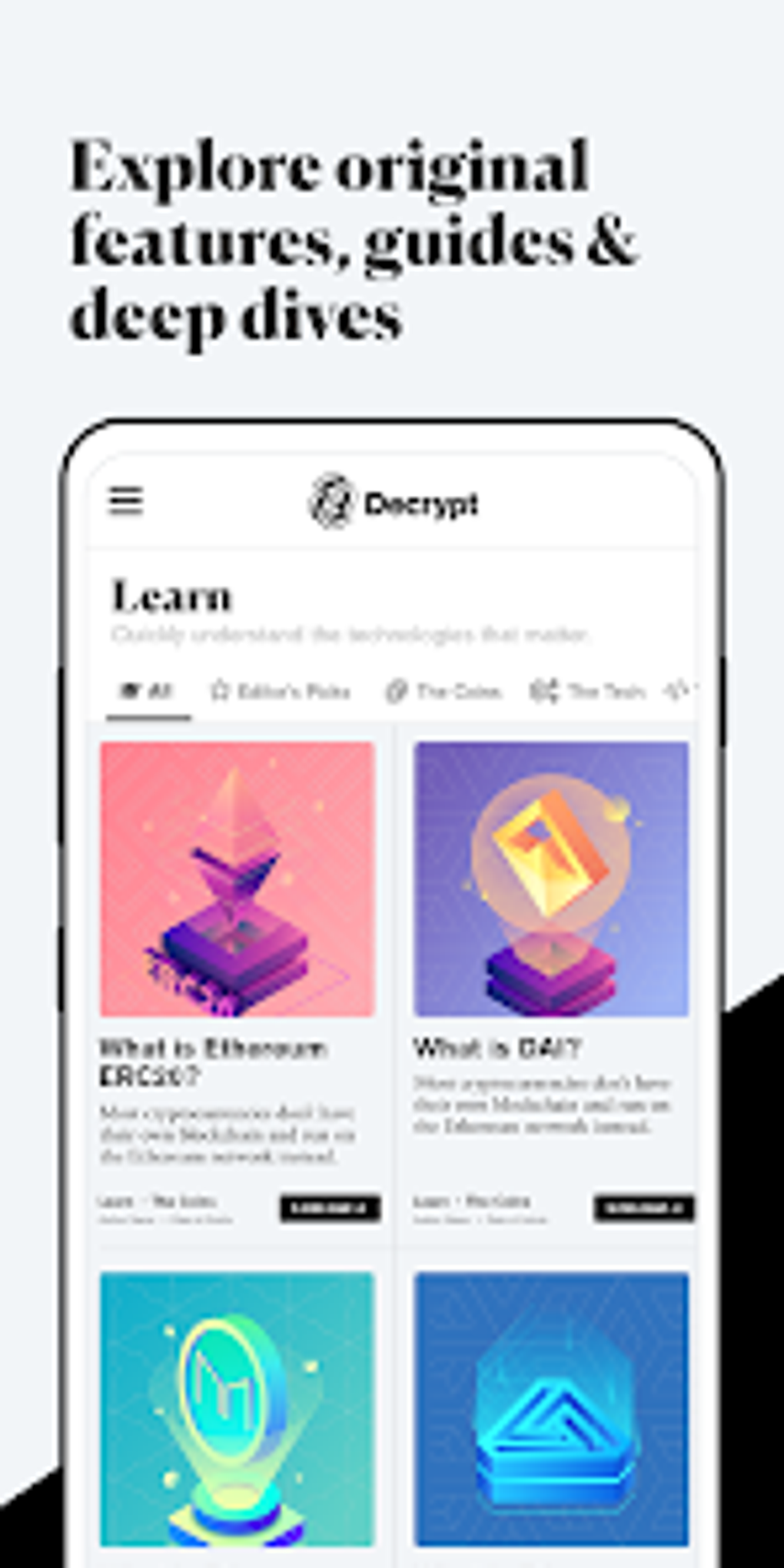 Decrypt - Bitcoin crypto new for Android - Download