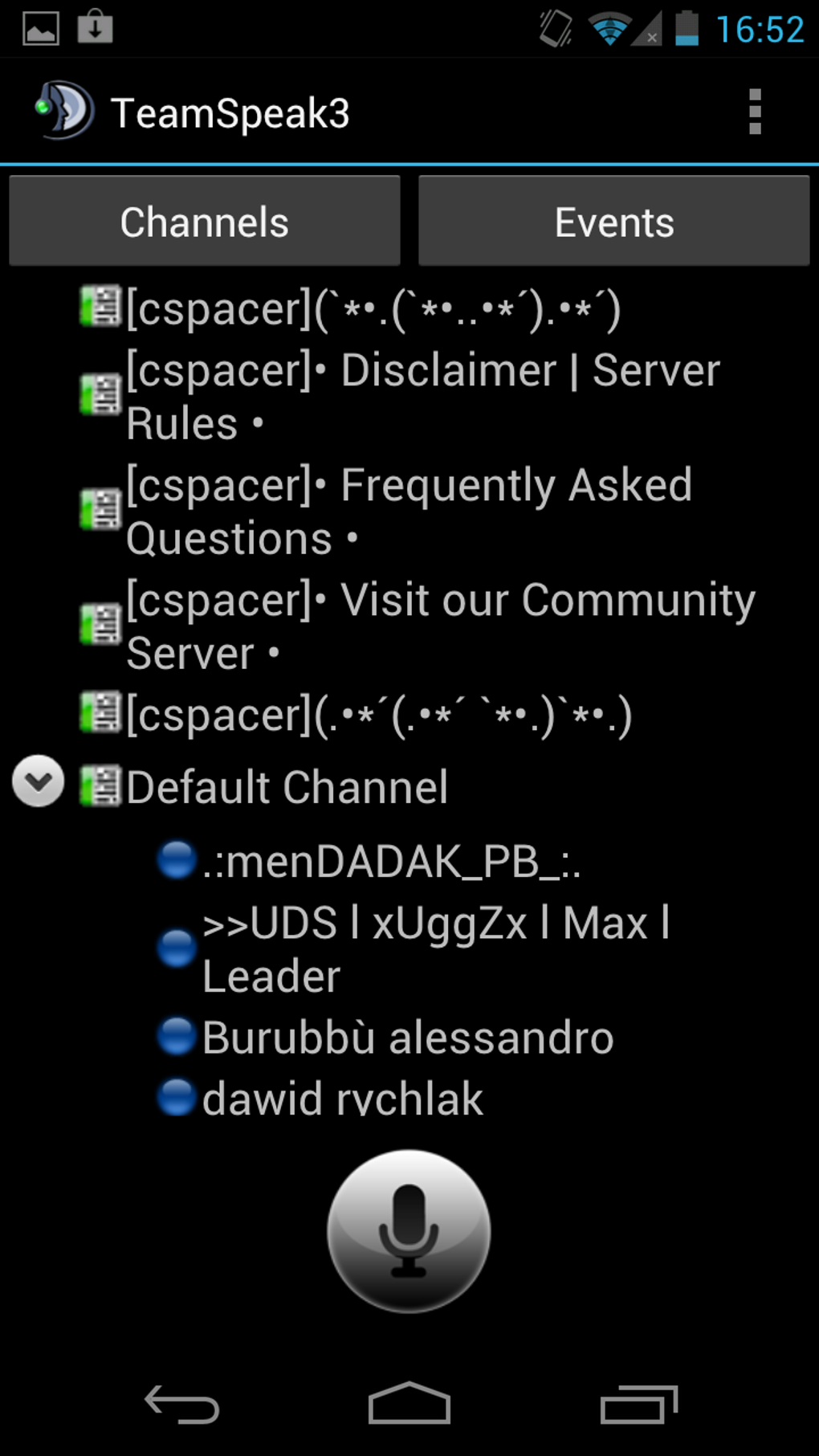 TeamSpeak 3 Voice Chat Software Android 